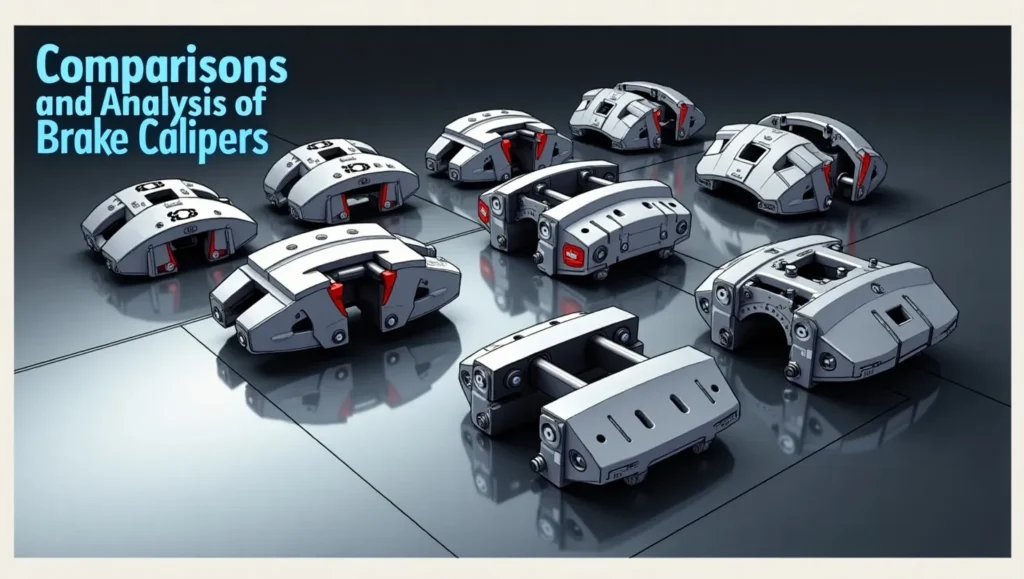 Comparisons and Analysis of Brake Calipers